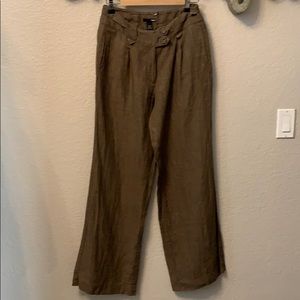 Women’s H&M trouser pants size 6 loose brown style
